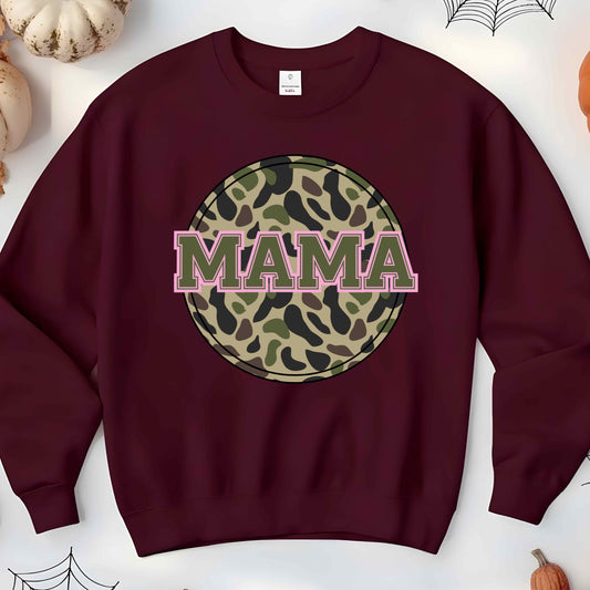 Camo MAMA PNG – Pink Outline Mom Design | Digital Download Sublimation File